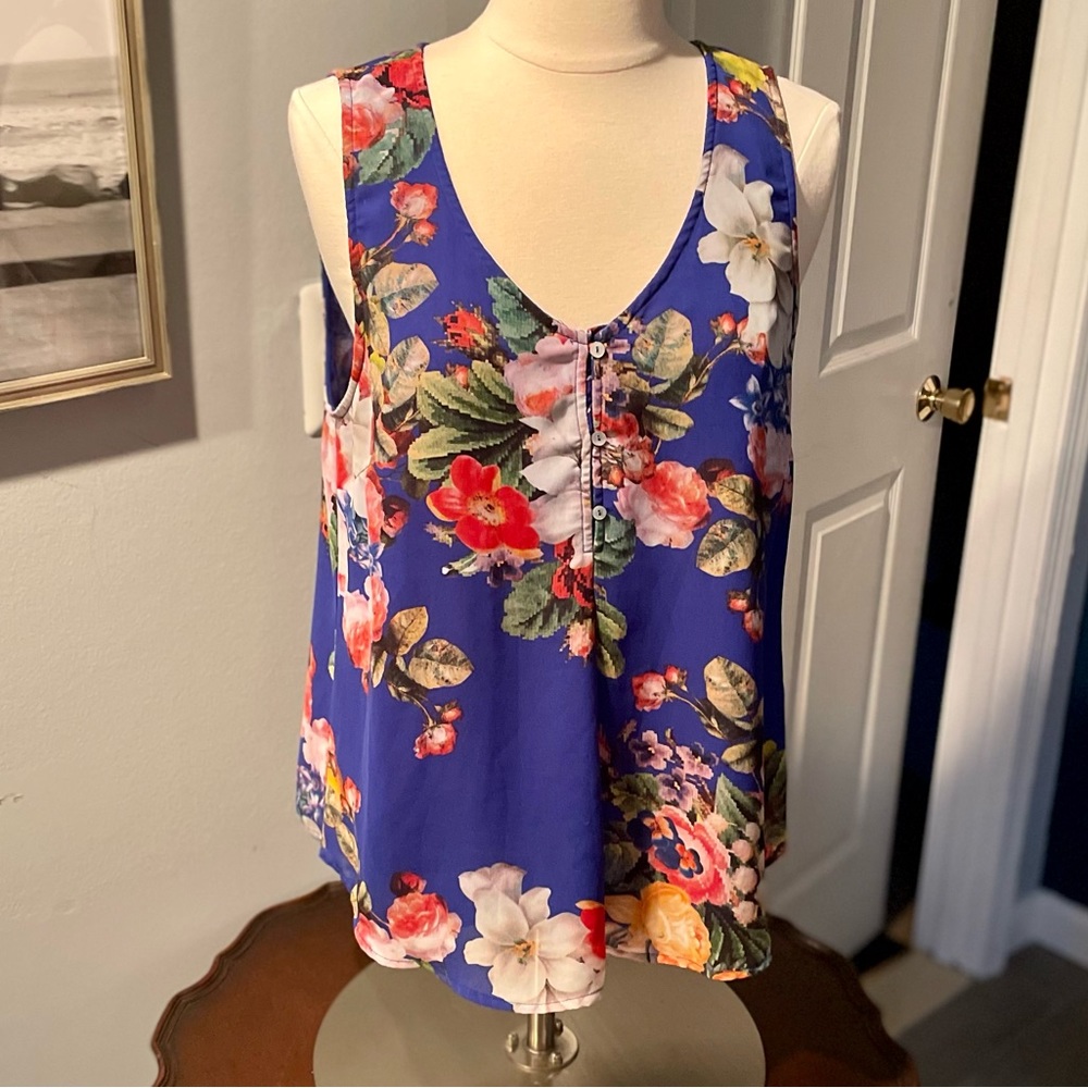 Skies Are Blue Gentry Henley Blouse